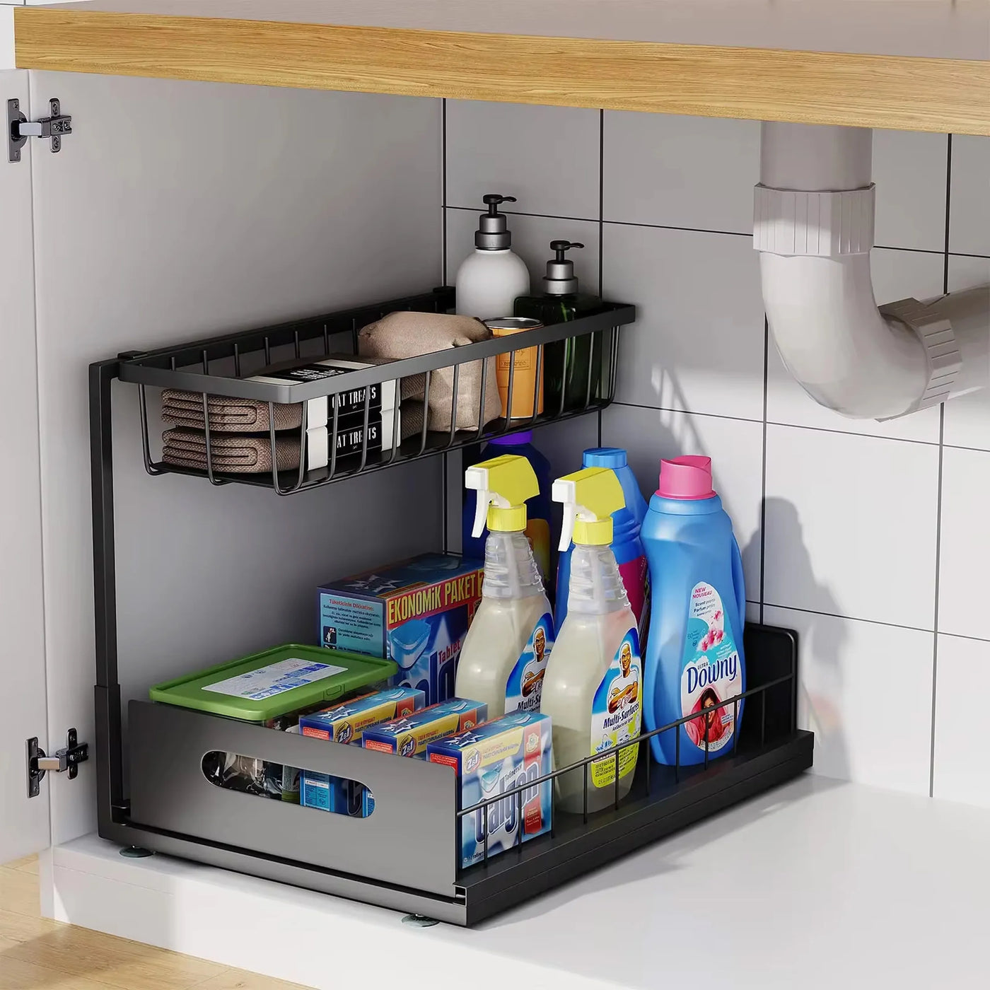 Organiser-rek - creëer meer overzicht in jouw keuken of badkamer